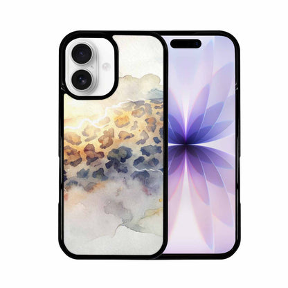 iPhone 17 Case — Glowing Leopard Print Animal Print, Original Design Phone Case