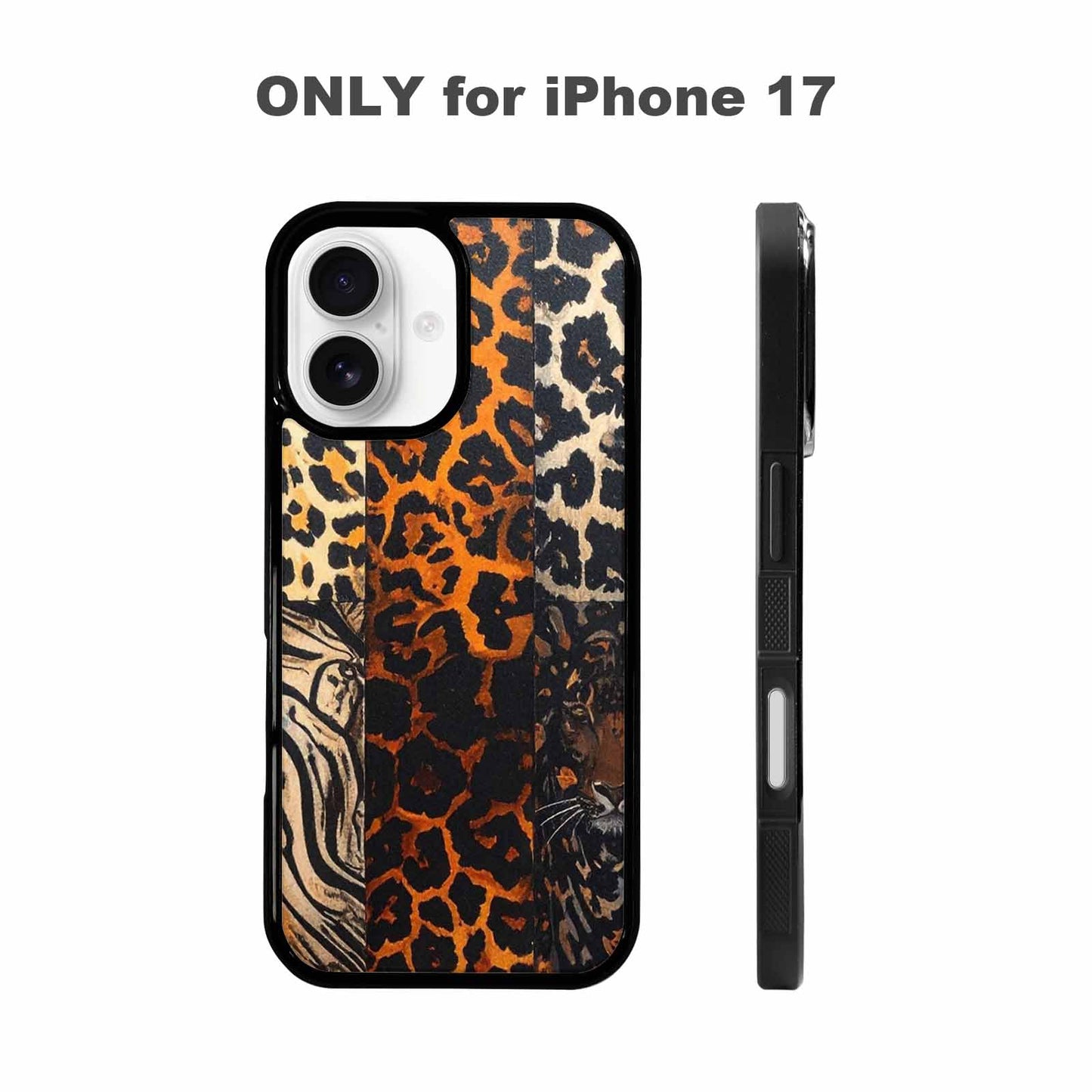 iPhone 17 Case — Small Animal Print Pattern, Animal Print, Unique Phone Case Design