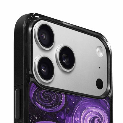 iPhone 17 Pro Max Case — Seamless Repeating Pattern Of Galaxy Space, Custom Made Phone Cover