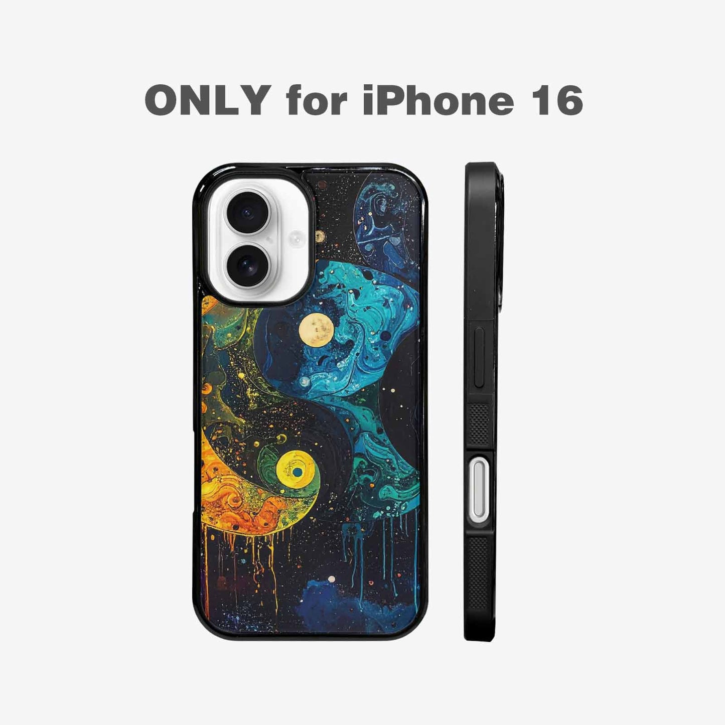 iPhone 16 Case — Yin Yang Yin And Yang Symbol, Custom Phone Case