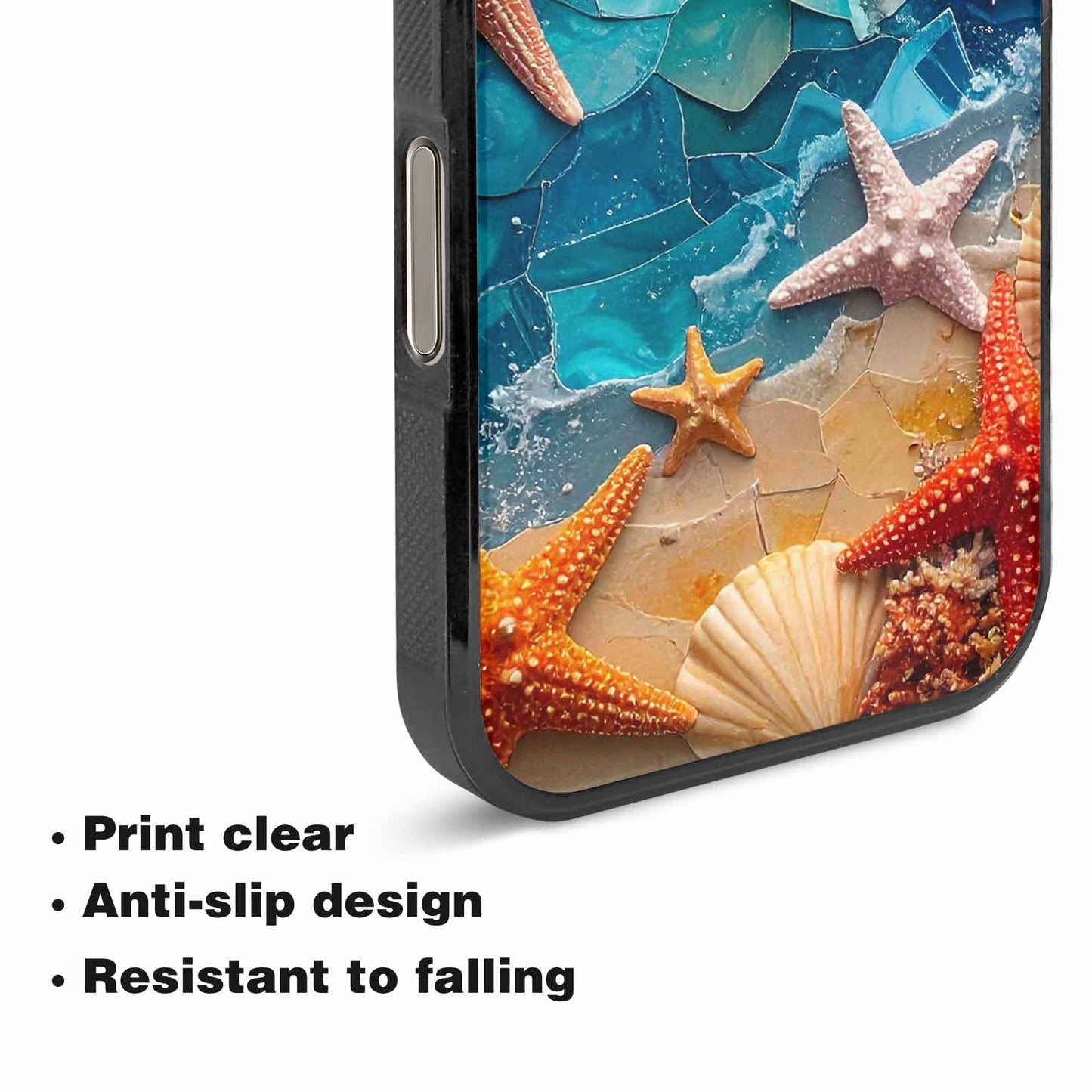 iPhone 16 Pro Case — Starfish Cluster Starfish Cluster Pattern Hundreds, Original Design Phone Case