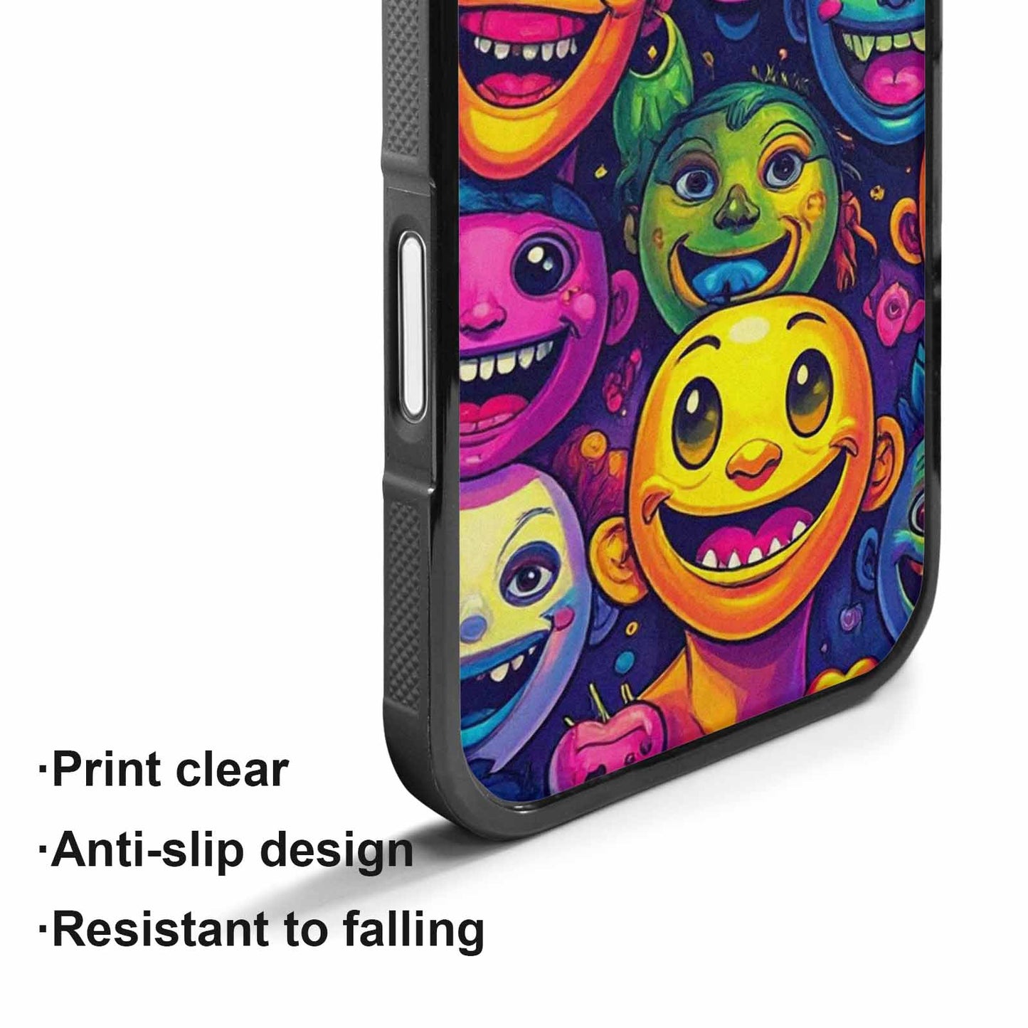iPhone 17 Case — Small Funny Looking Cartoon Cute, Custom Art Phone Cover