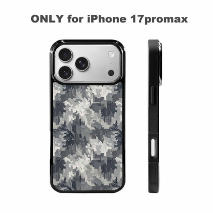 iPhone 17 Pro Max Case — Small Military Camouflage Blotch Camo, Custom Art Phone Cover
