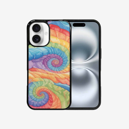 iPhone 16 Case — Tie Dye Swirls Tie Dye Swirls, Unique Phone Case Design