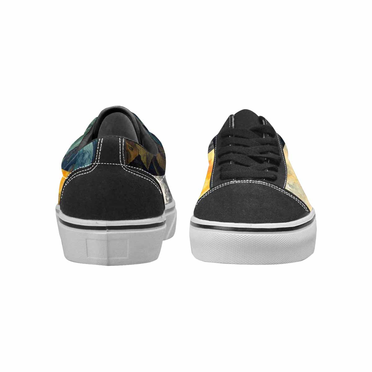 WOMEN'S Blend Melt Them Canvas Lace-Up Dark Academia Shoes