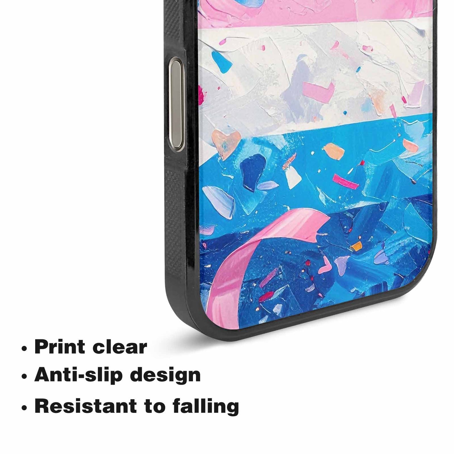 iPhone 16 Pro Max Case — Transgender Pride Flag Trans Pride Flag, Custom Designed Case Cover