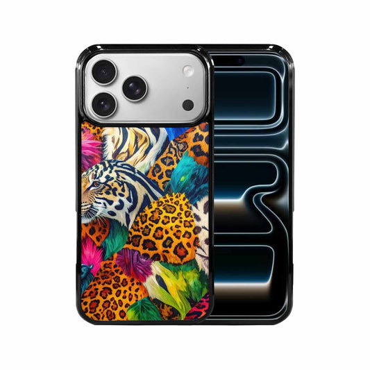 iPhone 17 Pro Max Case — Full Color Vibrant Animal Print, Custom Print Case Cover
