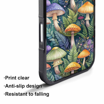 iPhone 17 Pro Case — Mushrooms Botanicalmushrooms P Floral, Personalized Phone Case