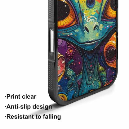iPhone 17 Case — Cartoon Alien Characters Alien Scifi, Customized Protective Case