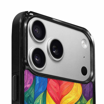 iPhone 17 Pro Case — Rainbow Pride Flag Color Theme Original, Custom Print Case Cover