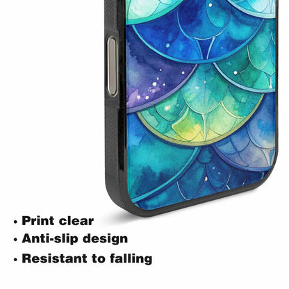 iPhone 16 Pro Case — Mermaid Scale, Custom Designed Case Cover
