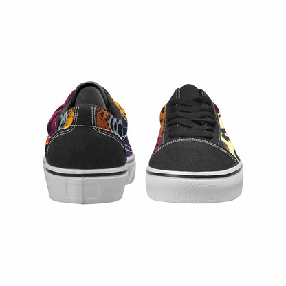 WOMEN'S Smiley Faces Lace-Up Canvas Aesthetic Shoes