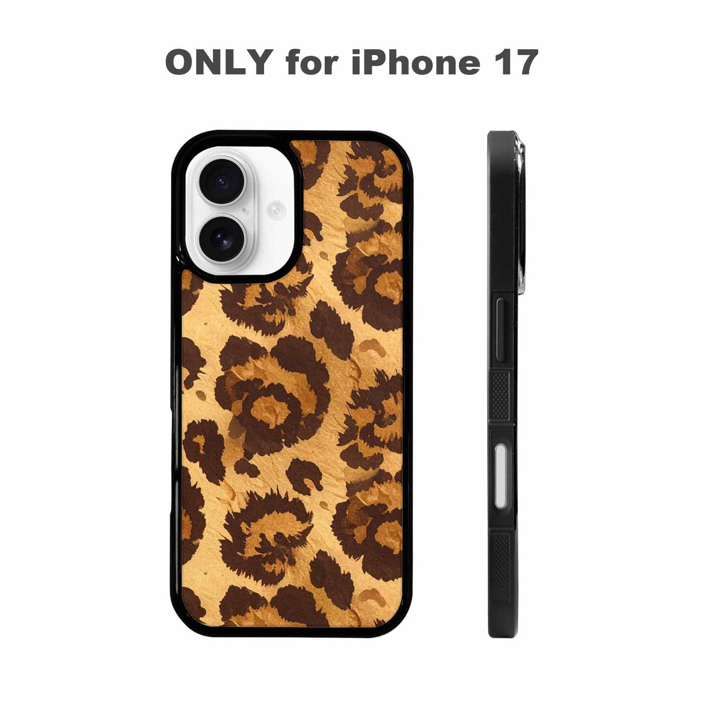 iPhone 17 Case — Classic Leopard Print, Warm Animal Print, Custom Phone Case