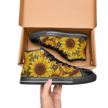WOMEN'S Blend Melt Them High Top Canvas Aesthetic Custom Sneakers