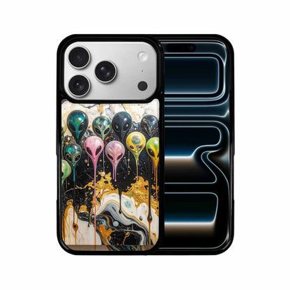 iPhone 17 Pro Case — Aliens Marblemelting Aliens Pa Cy7 Alien, Custom Printed Phone Case