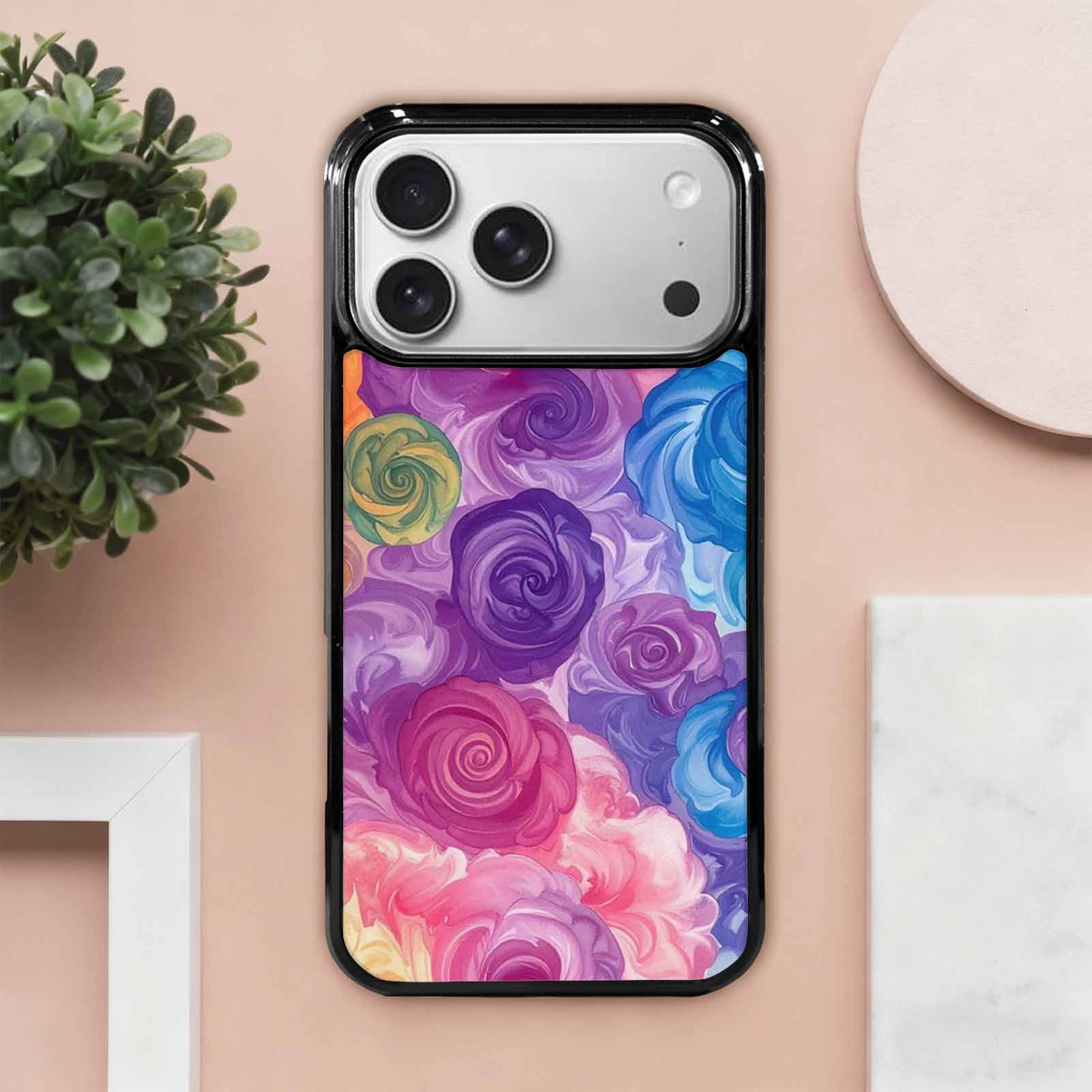 iPhone 17 Pro Max Case — Tie Dye Swirls Tie Dye Tie, Customized Protective Case