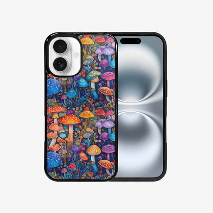 iPhone 16 Case — Mushrooms General Mushrooms Pa, Custom Print Case Cover