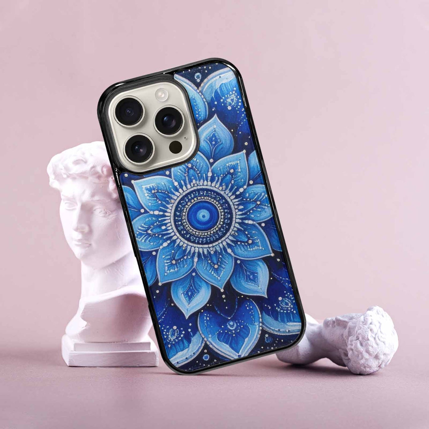 iPhone 16 Pro Case — Boho Mandala Custom, Custom Designed Case Cover