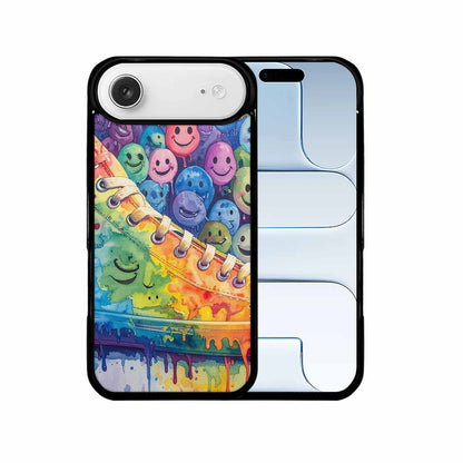 iPhone 17 Air Case — Smiley Facessmiley Faces Tie D Original, Personalized Phone Case