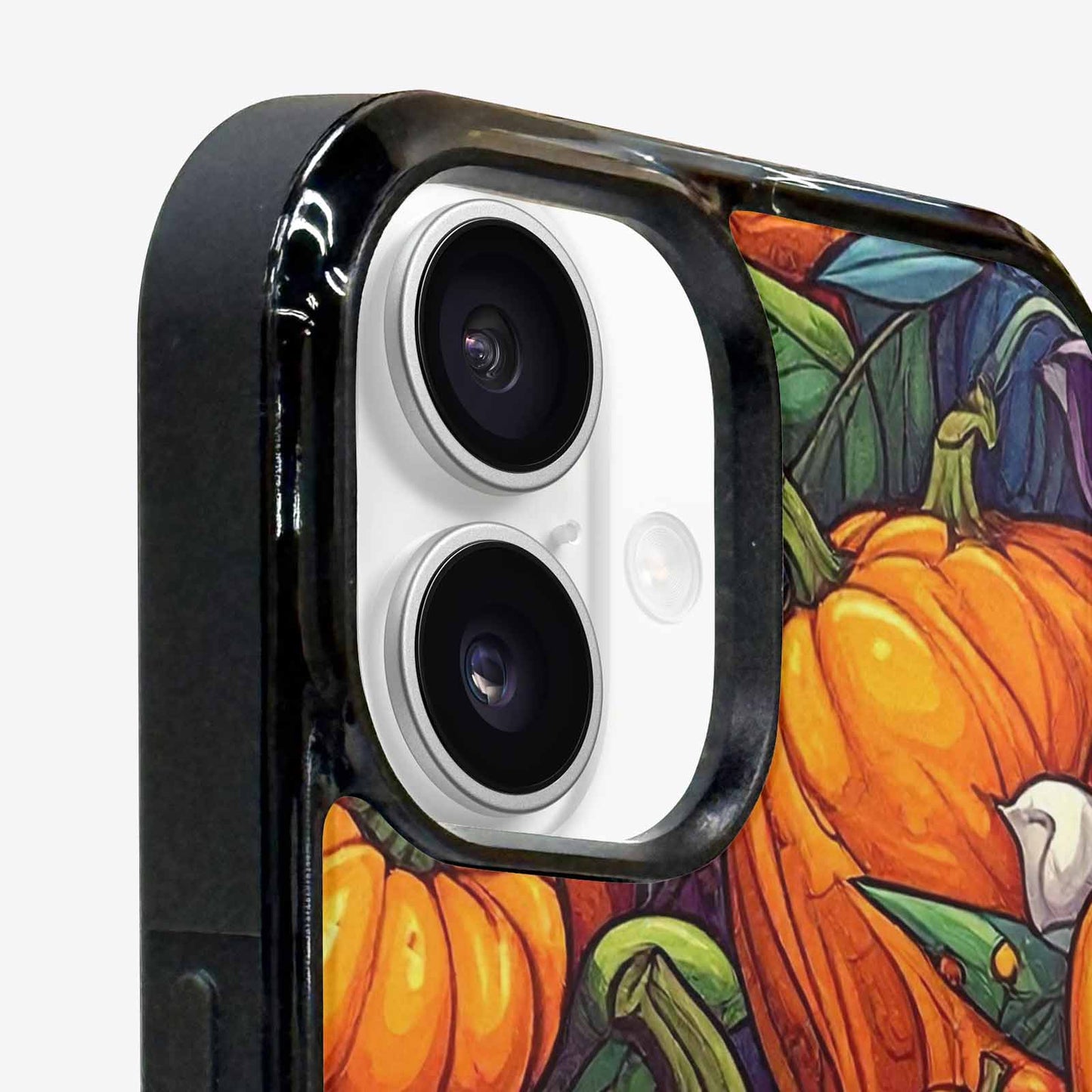 iPhone 16 Case — Halloween Art Print Edge To Edge, Custom Printed Phone Case