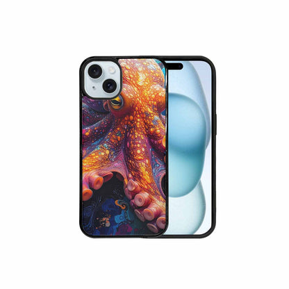 iPhone 15 Plus Case — Octopus Tentacle Octopus Tentacle Pattern Hundreds, Custom Printed Phone Case