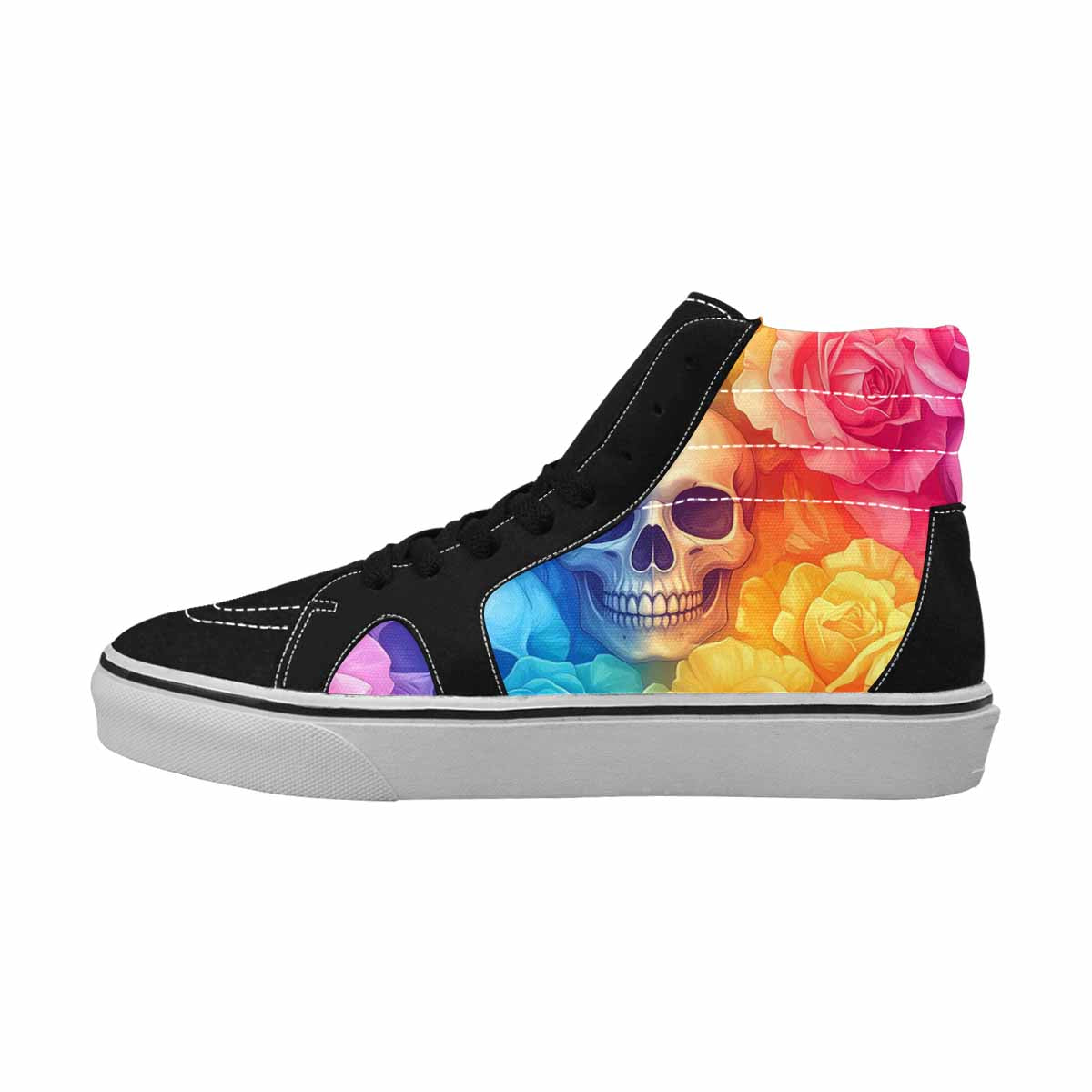 MEN'S Greyscale Candy Skull Airbrush 3 Ferion