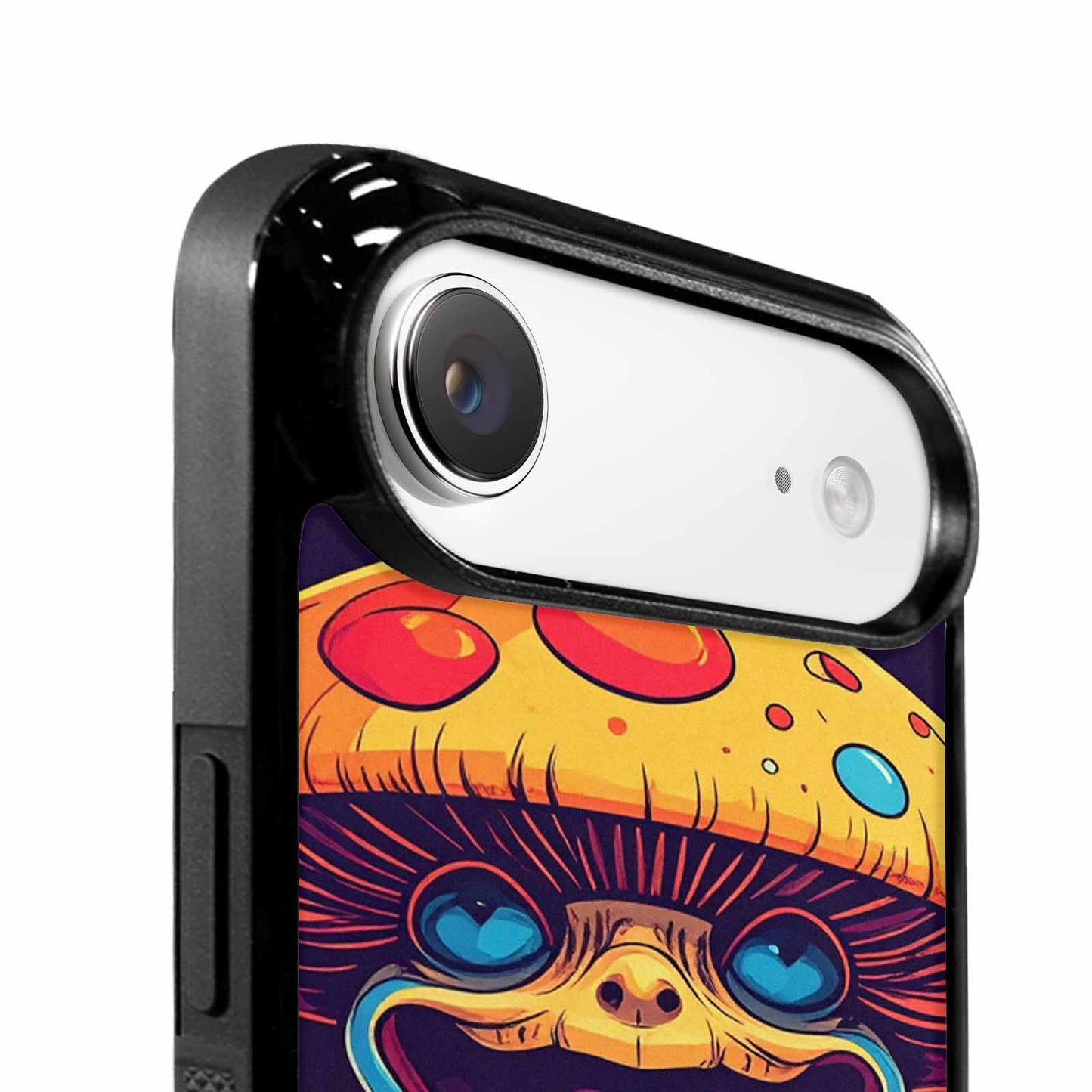 iPhone 17 Air Case — Retro Mushroom Cartoon Art Pattern Retro, Custom Art Phone Cover