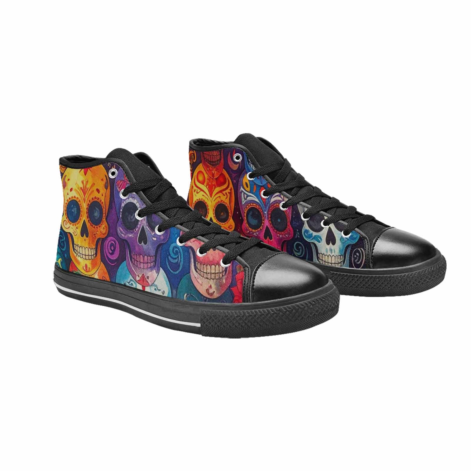 MEN'S Skull High Top Canvas Dreamcore Shoes