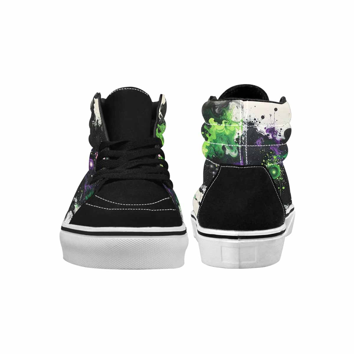 MEN'S Galaxy Nebula High Top Canvas Kaleidoscope Sneakers