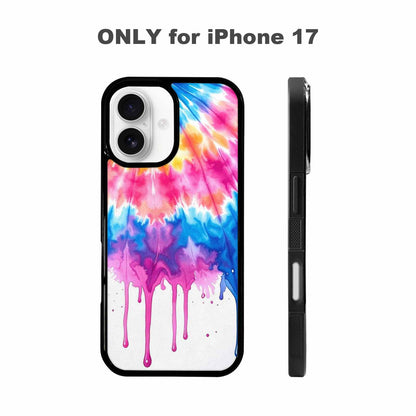 iPhone 17 Case — Tie Dye Style Art Tie Dye, Customized Protective Case