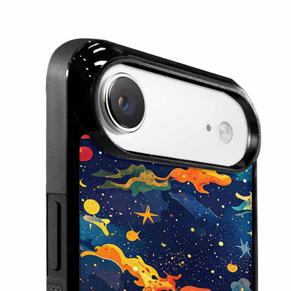 iPhone 17 Air Case — Cosmic Camo Harmony Galaxy Space, Personalized Phone Case