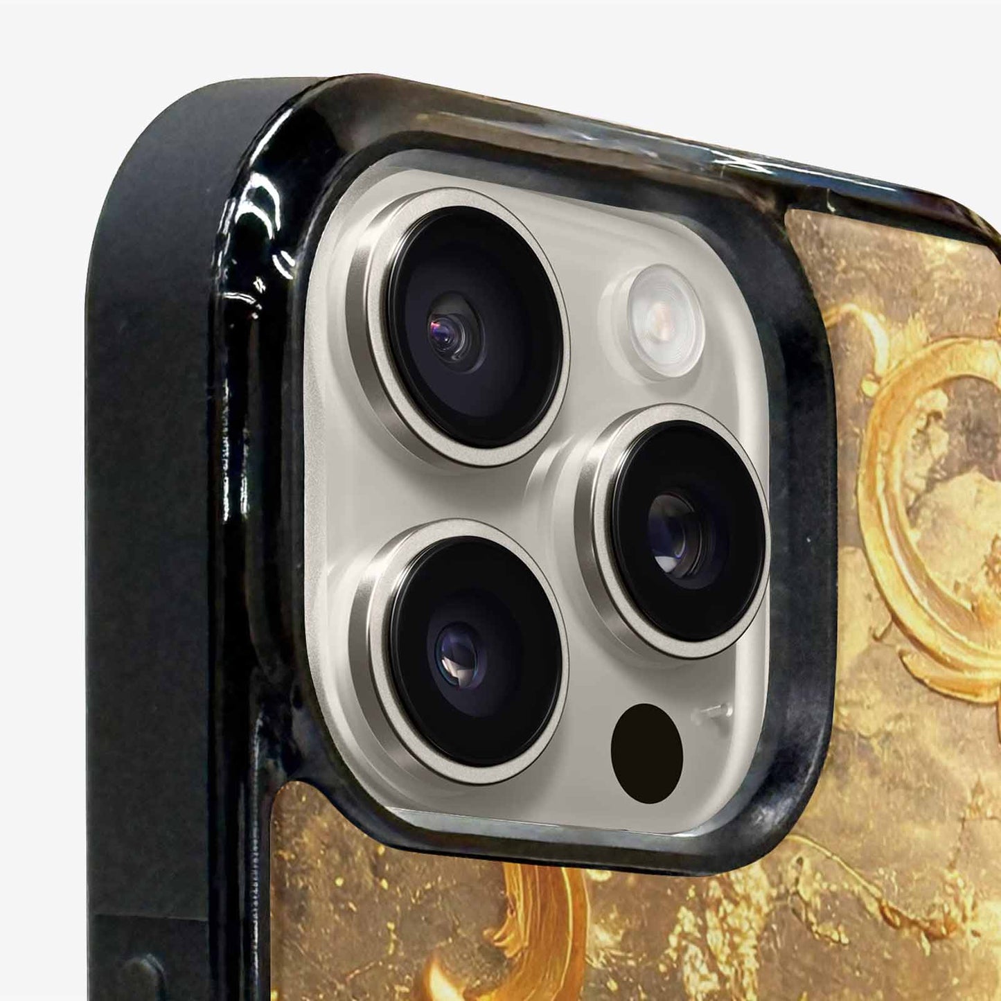 iPhone 16 Pro Case — Klimt Gold Leaf Artwork Pattern, Personalized Phone Case