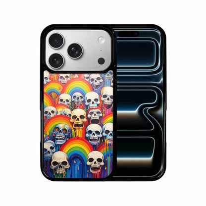 iPhone 17 Pro Case — Rainbow From Skulls Mouth Skulls Gothic, Unique Phone Case Design