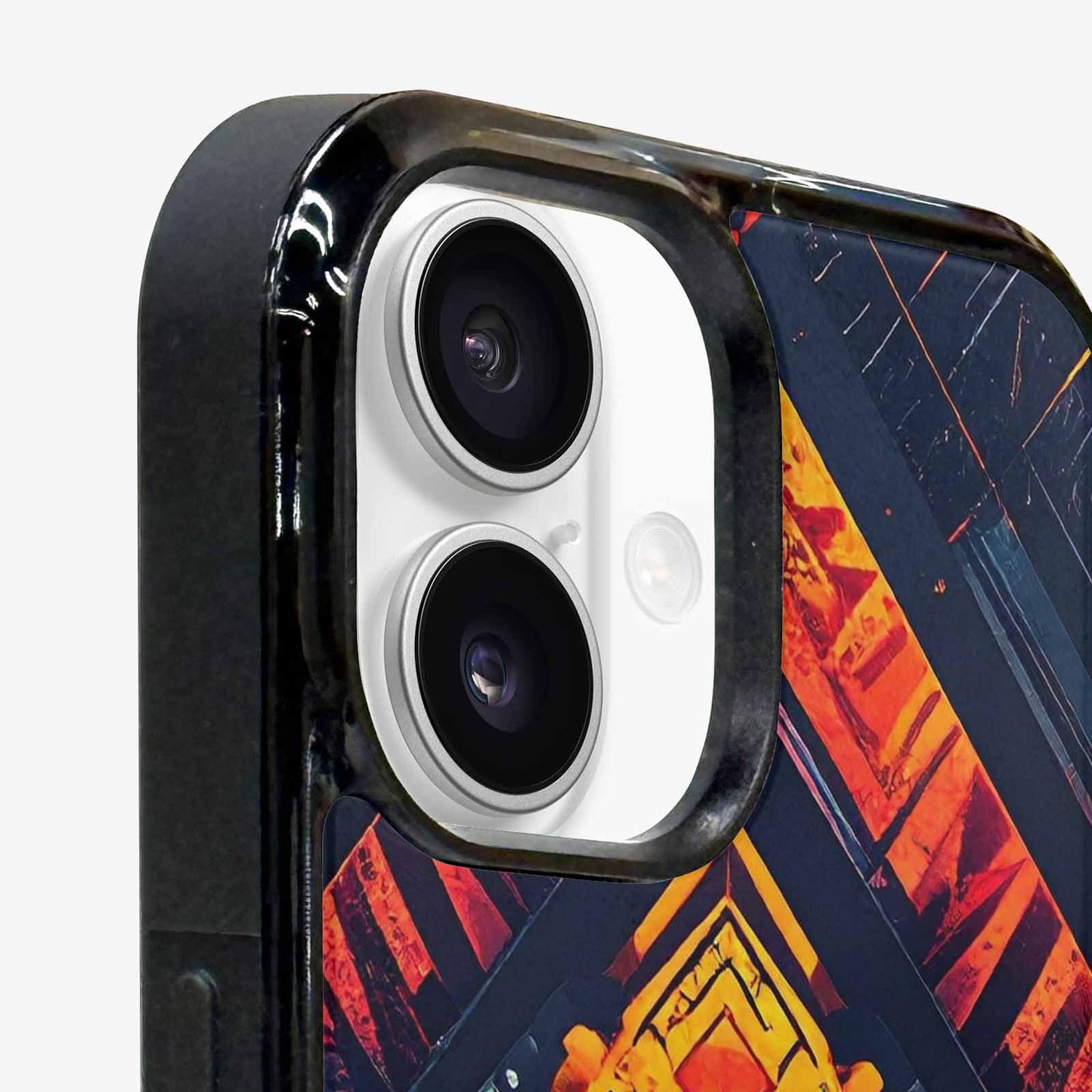 iPhone 16 Case — Wild Tribal Ripple, Custom Made Phone Cover