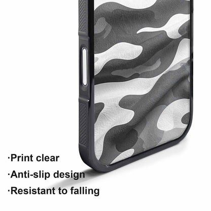 iPhone 17 Air Case — Grey Camo Print Camo, Custom Made Phone Cover