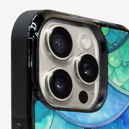 iPhone 16 Pro Case — Mermaid Scale, Custom Designed Case Cover
