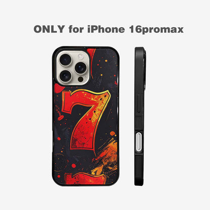 iPhone 16 Pro Max Case — Dice And Casino Pattern Seamless Repeat, Custom Art Phone Cover