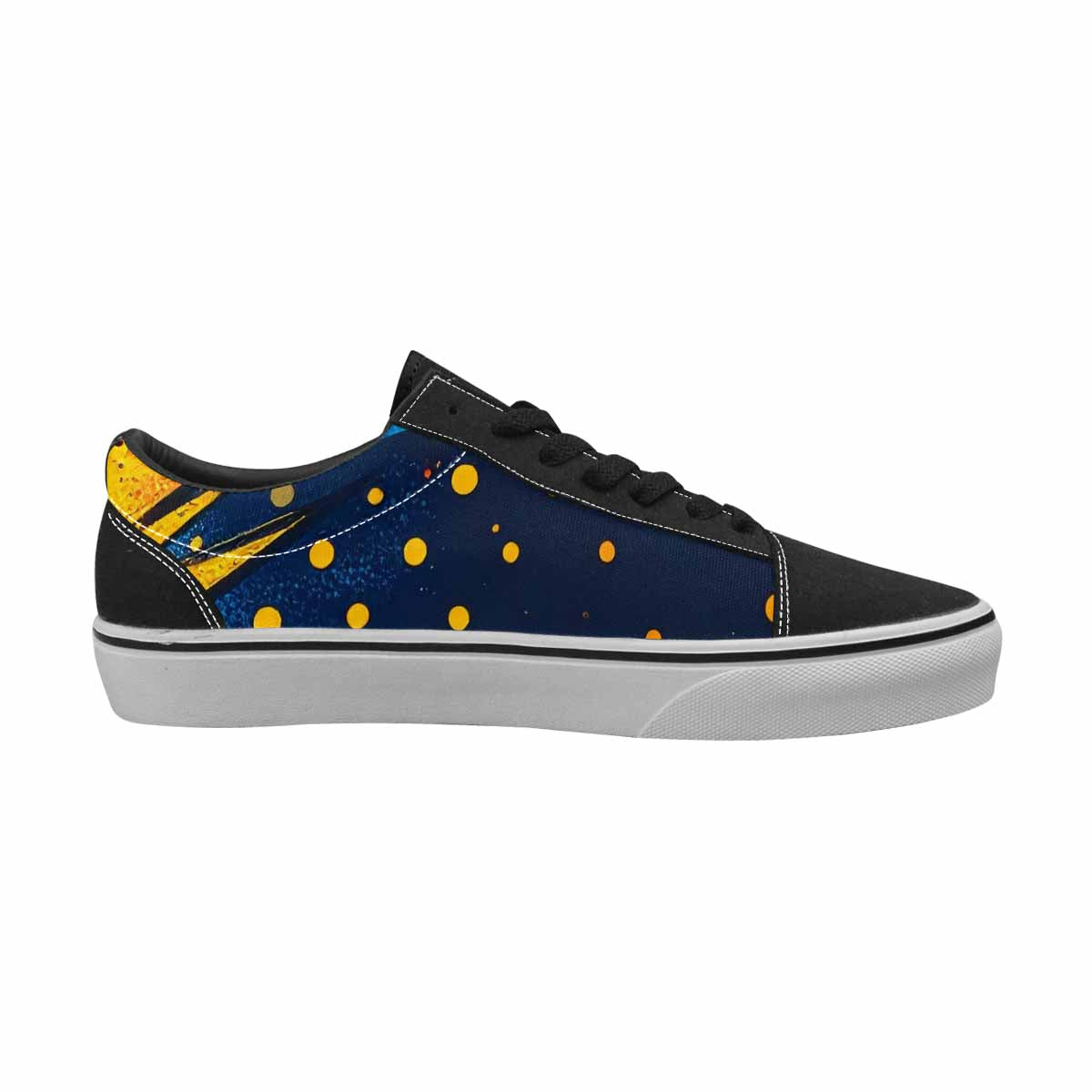 MEN'S Comic Pop Art Canvas Bold Print Wallpaper Art Shoes