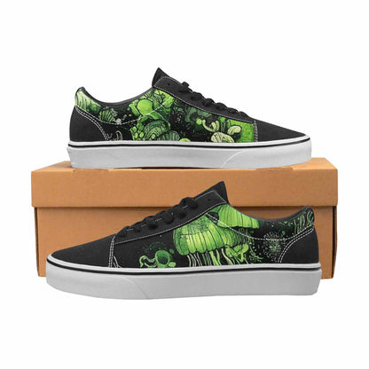 WOMEN'S Sea Creature Burst Lace-Up Canvas Aesthetic Shoes