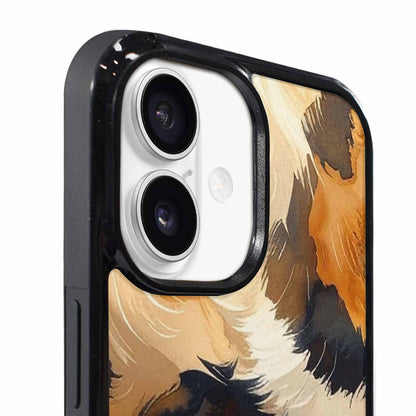 iPhone 17 Case — Leopard Soft Airbrush Gradient Animal Print, Customized Protective Case