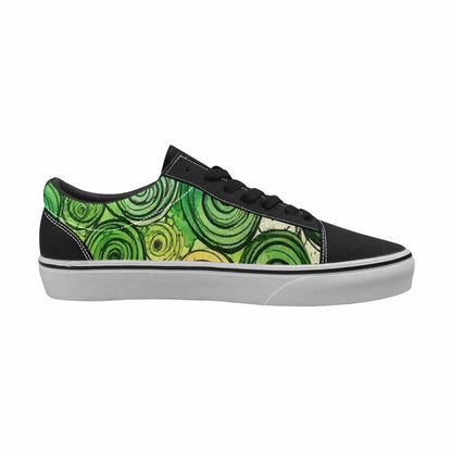 WOMEN'S Tie Lace-Up Canvas Neon Fantasy Shoes