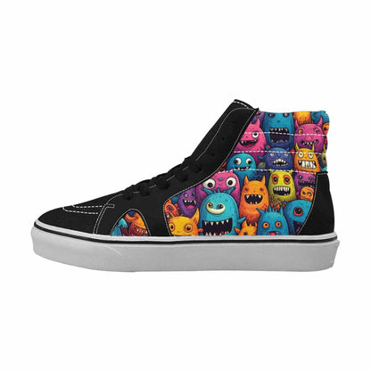 MEN'S Monsters (general) Cartoon Monst High Top Canvas Aesthetic Custom Shoes