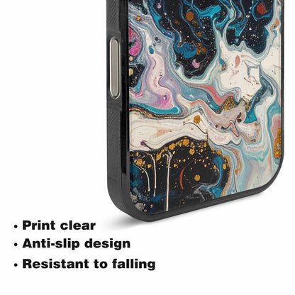 iPhone 16 Pro Case — Aliens Marblealiens Pattern Fjy, Custom Made Phone Cover
