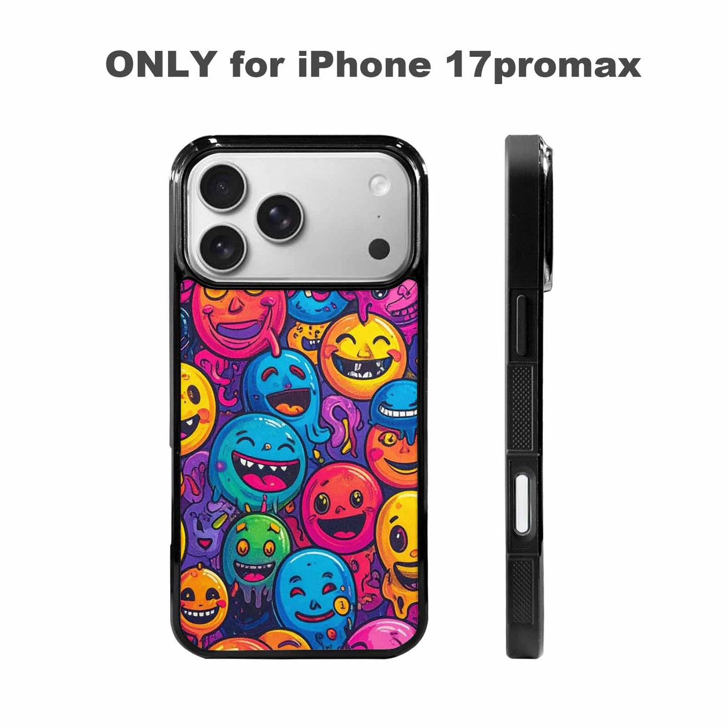 iPhone 17 Pro Max Case — Small Funny Looking Cartoon Cute, Custom Designed Case Cover