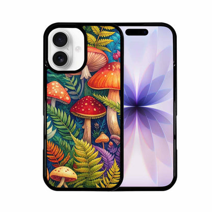 iPhone 17 Case — Mushrooms Botanicalmushrooms P Cix Floral, Custom Printed Phone Case