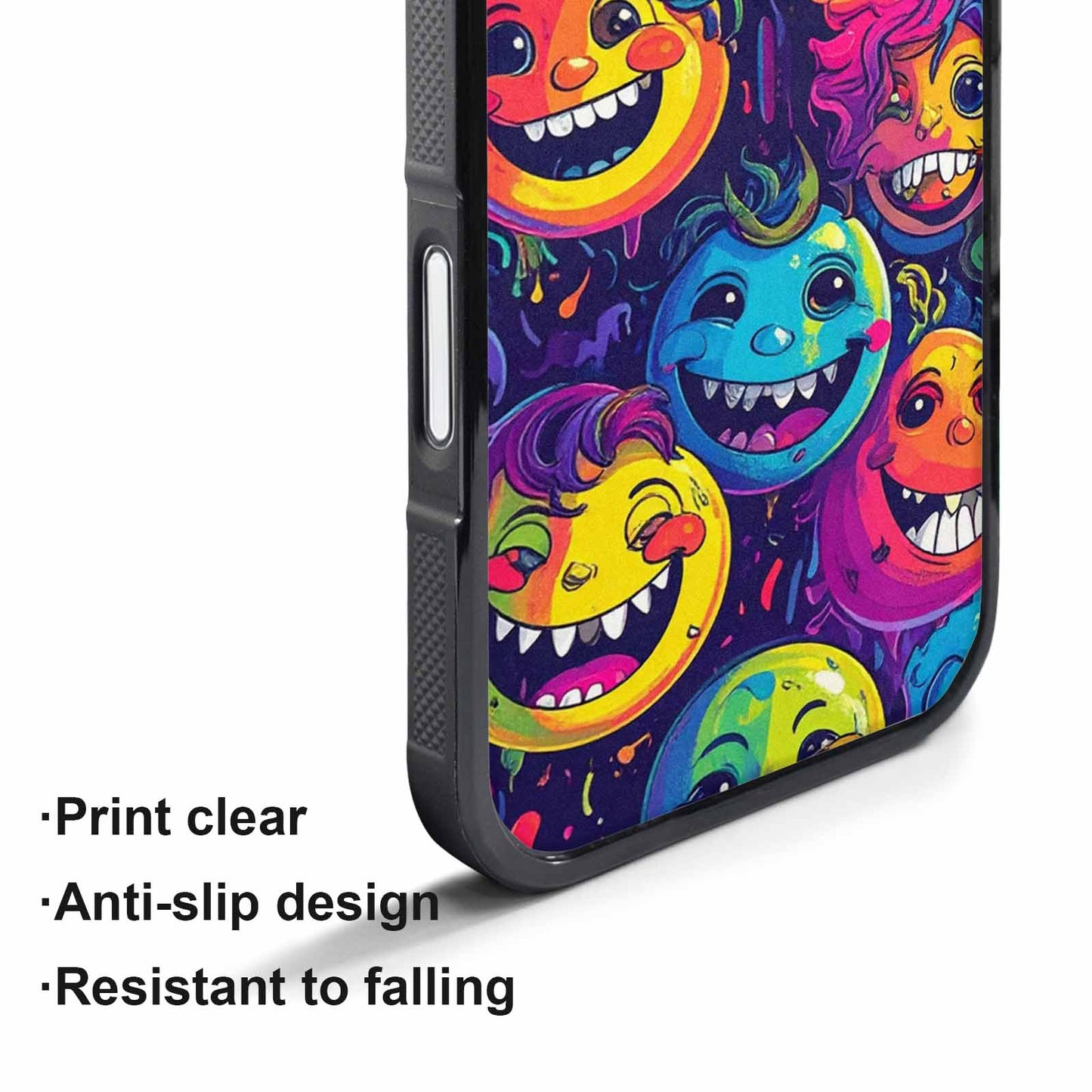 iPhone 17 Air Case — Small Funny Looking Cartoon People Cartoon, Custom Print Case Cover