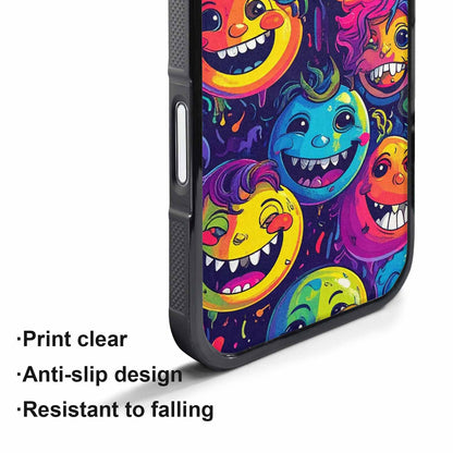 iPhone 17 Air Case — Small Funny Looking Cartoon People Cartoon, Custom Print Case Cover
