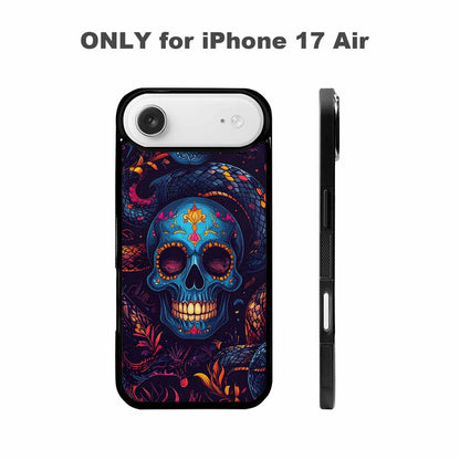 iPhone 17 Air Case — Snake Skulls Print Gothic Skulls, Custom Print Case Cover