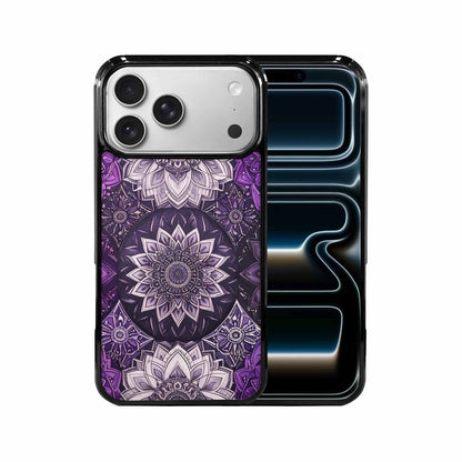 iPhone 17 Pro Max Case — Small Mandala Pattern, Randomly Floral, Custom Phone Case