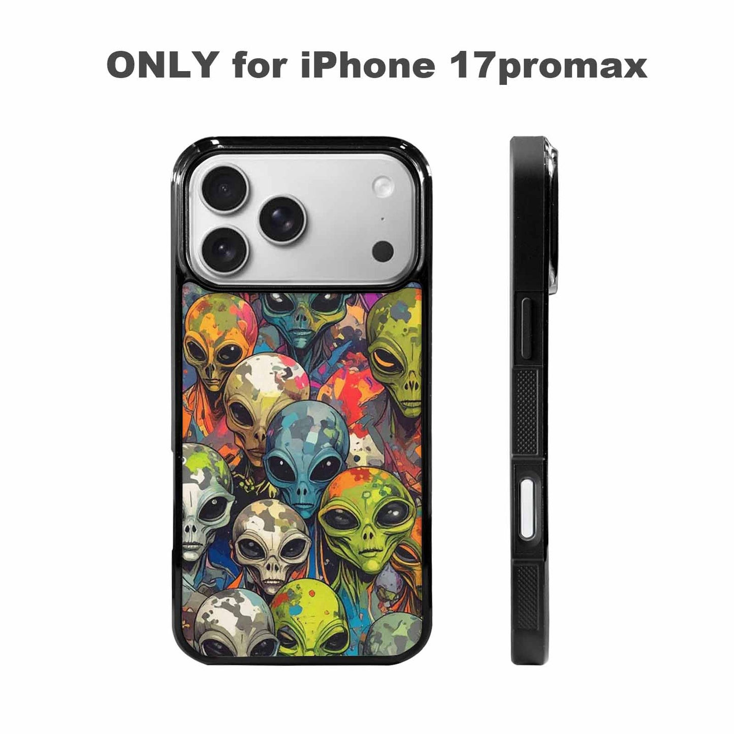 iPhone 17 Pro Max Case — Aliens Camo Aliens Alien Scifi, Original Design Phone Case